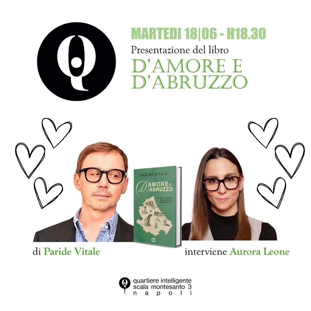 Scopri di più sull'articolo Presentazione del Libro “D’amore e d’Abruzzo” di Paride Vitale